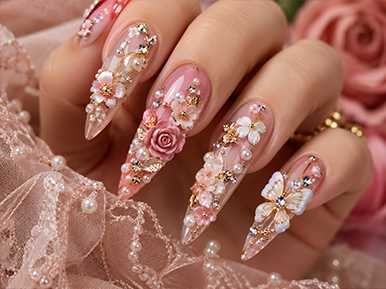3D nail art