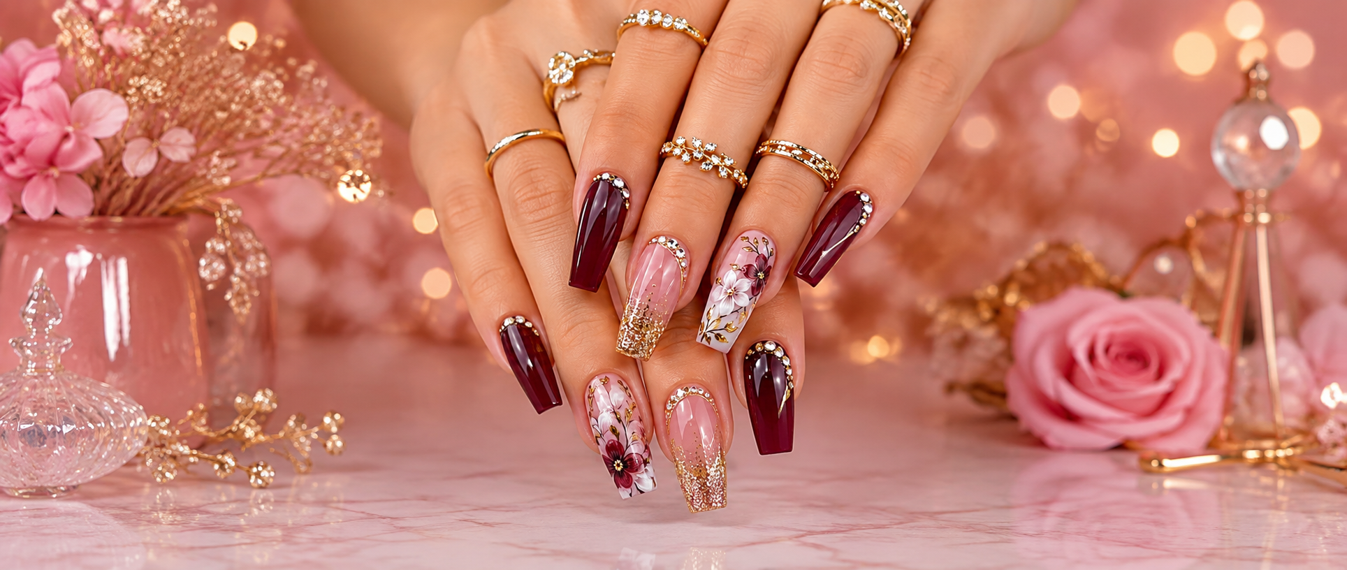Premium nail art by Articure Professionals